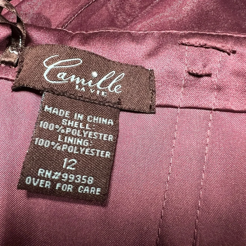 Camille La Vie strapless dress size 12 - Picture 2 of 5
